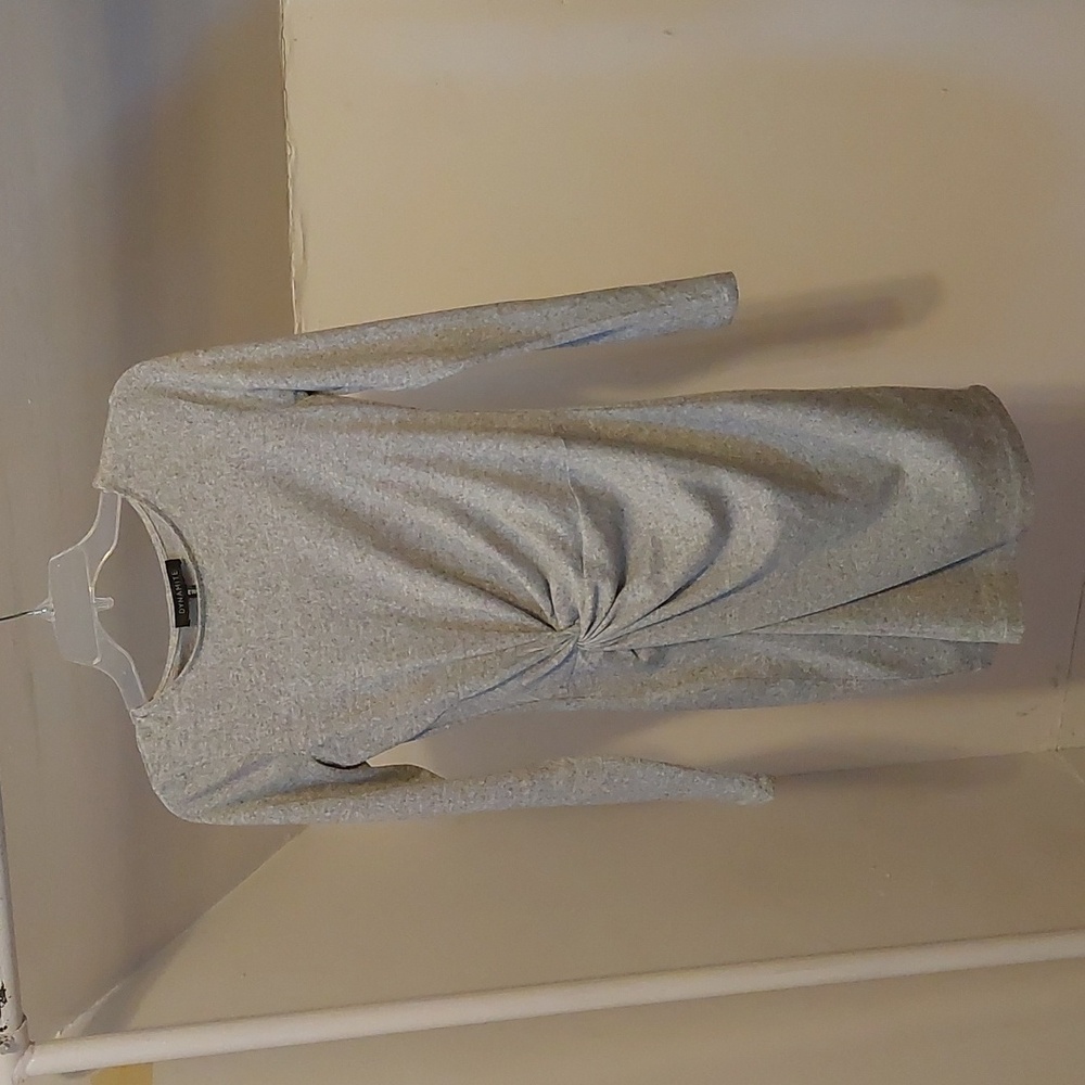 Dynamite Gray Dress Size Small Long Sleeve